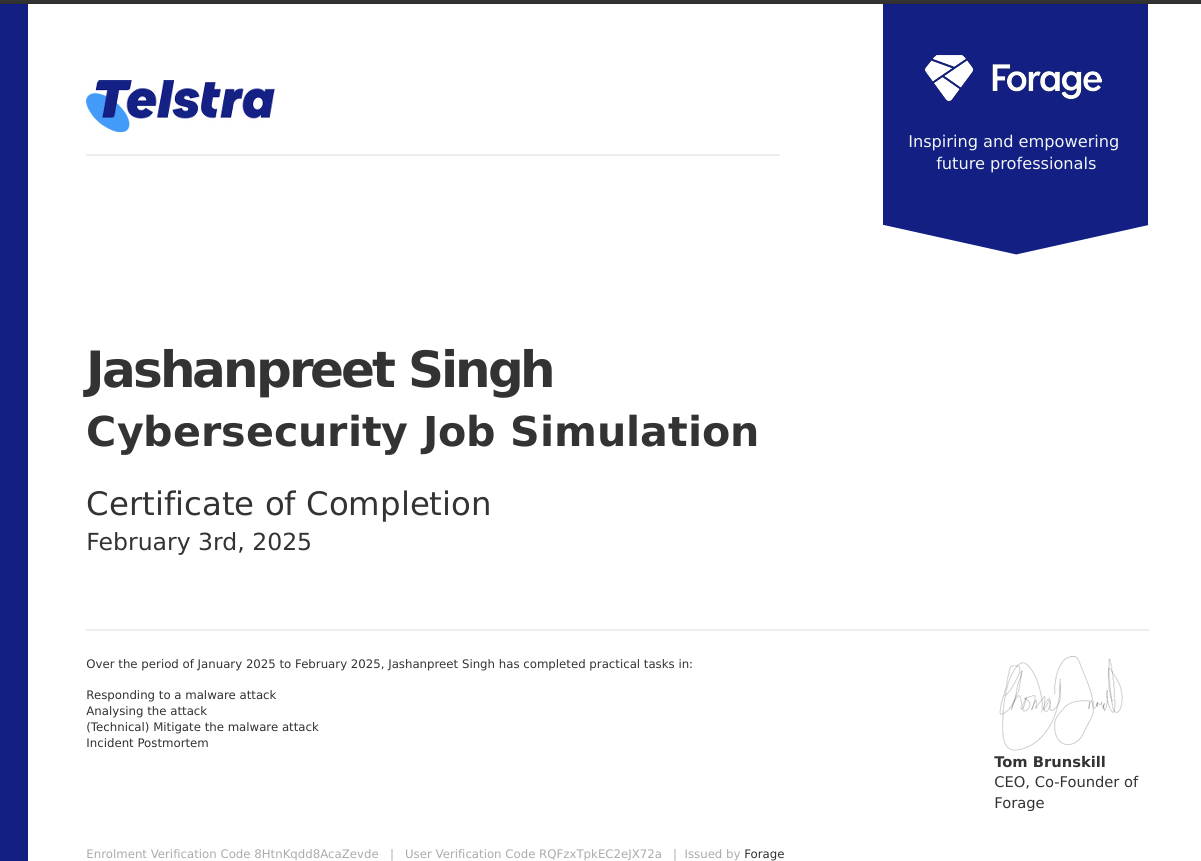 Certification 2