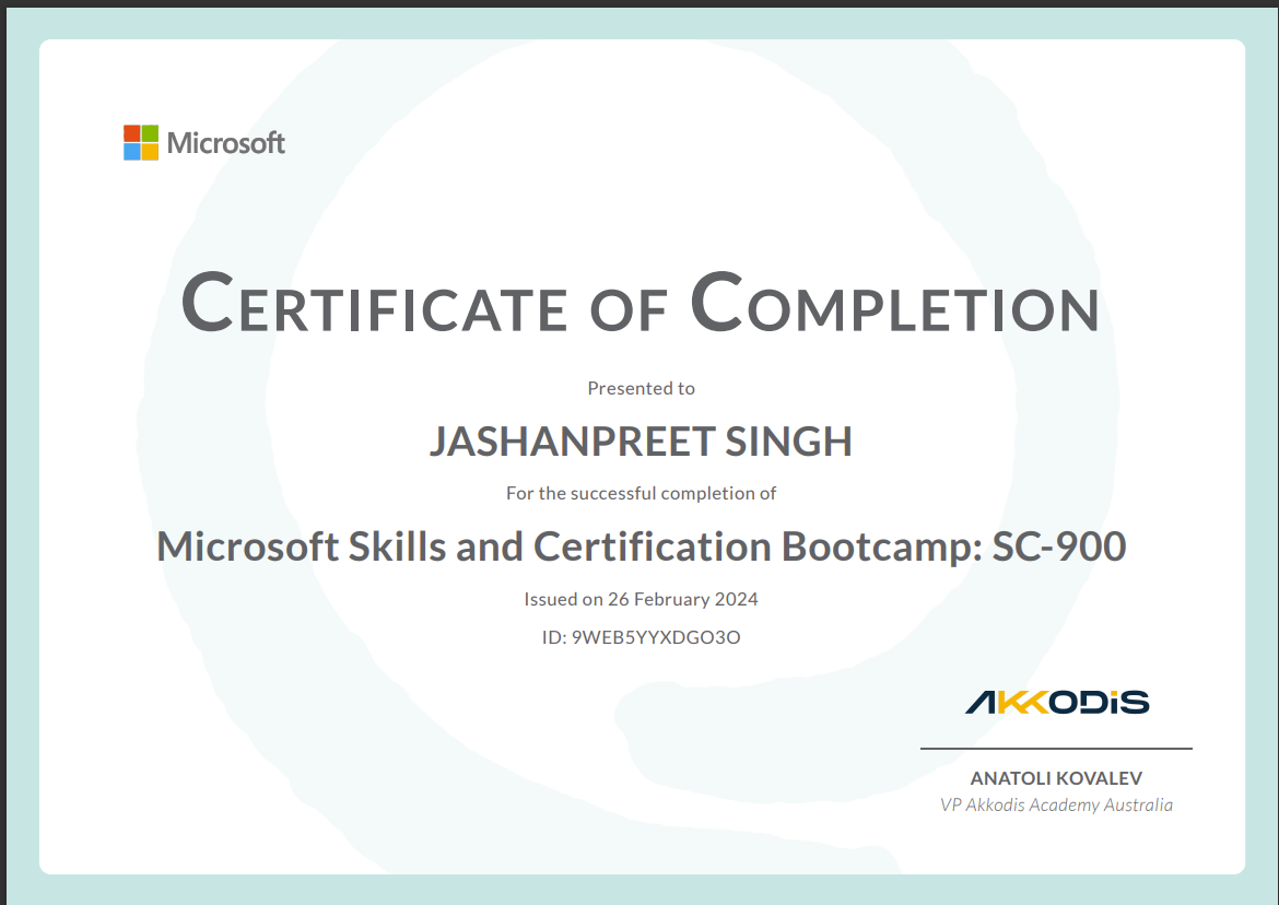 Certification 3